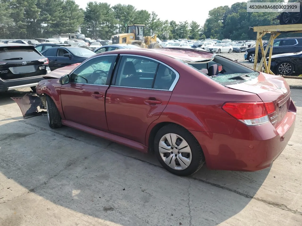 2013 Subaru Legacy 2.5I VIN: 4S3BMBA68D3023929 Lot: 67836004