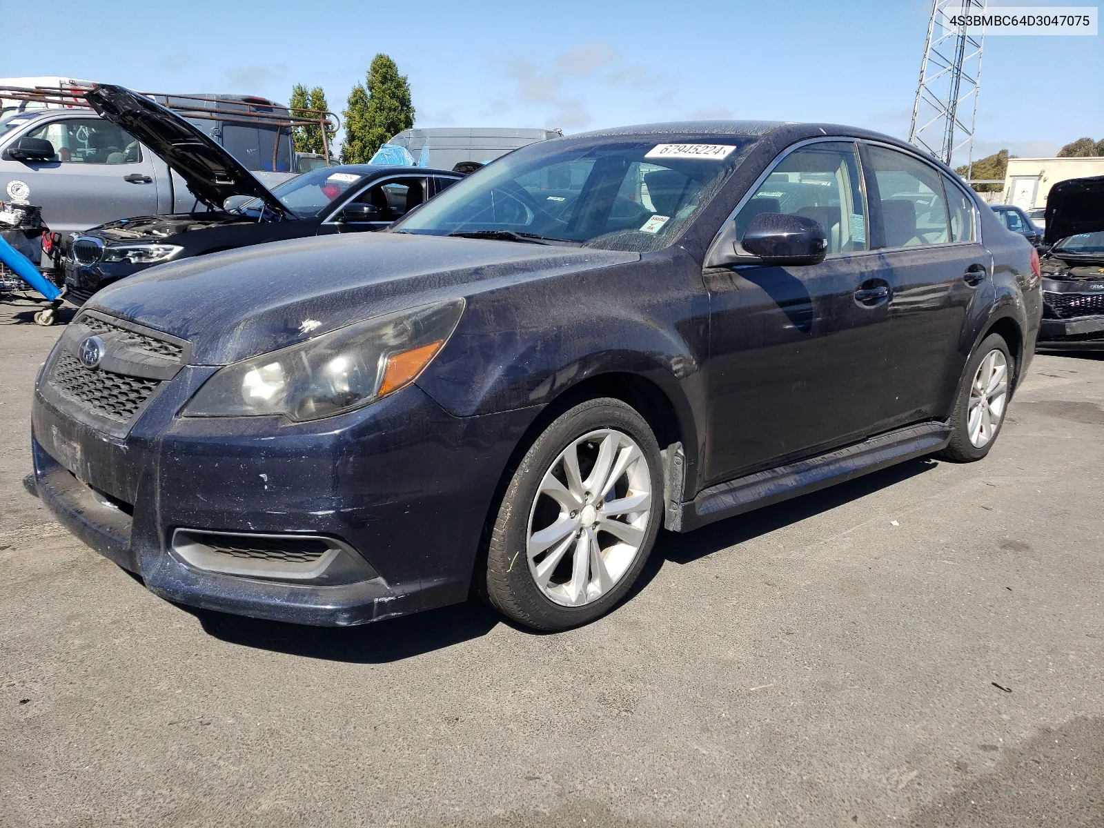 2013 Subaru Legacy 2.5I Premium VIN: 4S3BMBC64D3047075 Lot: 67945224