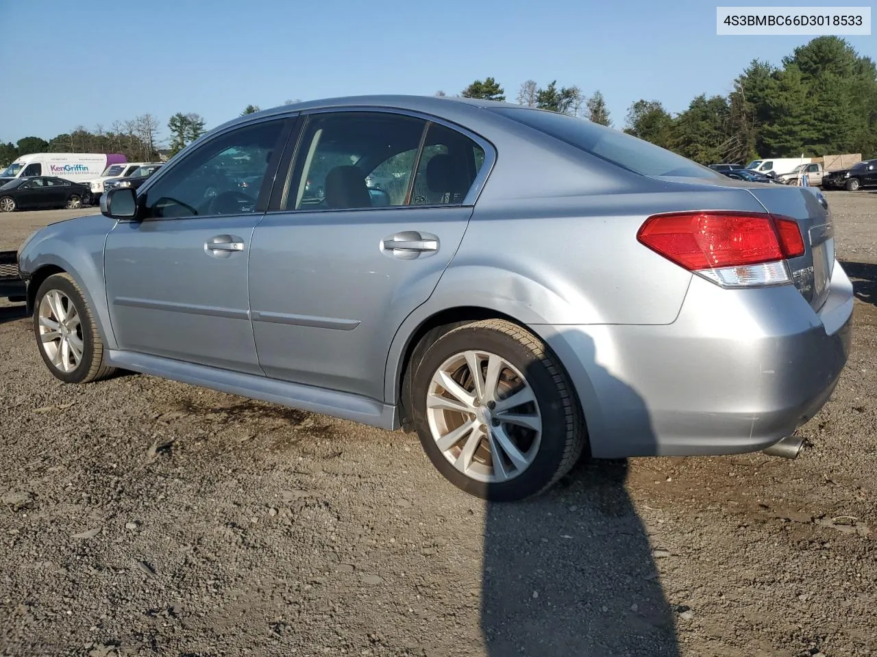 2013 Subaru Legacy 2.5I Premium VIN: 4S3BMBC66D3018533 Lot: 68732814