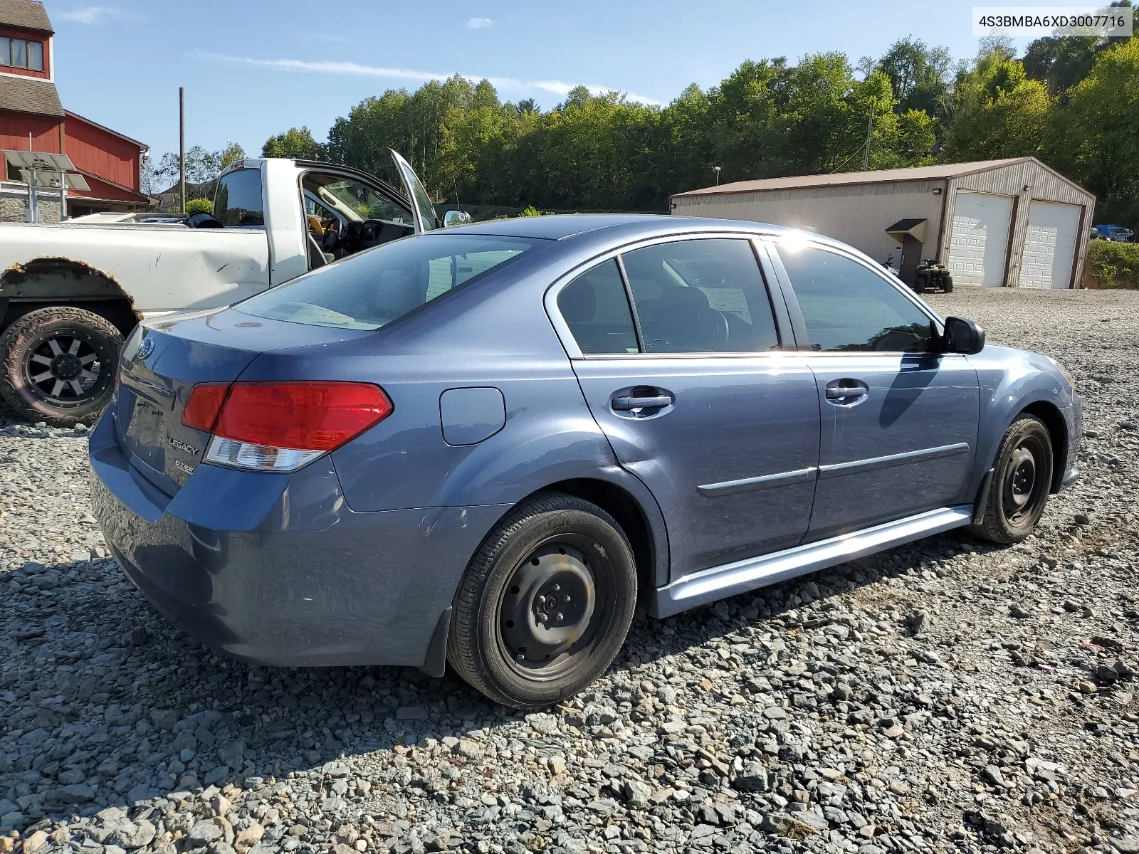 2013 Subaru Legacy 2.5I VIN: 4S3BMBA6XD3007716 Lot: 68890094