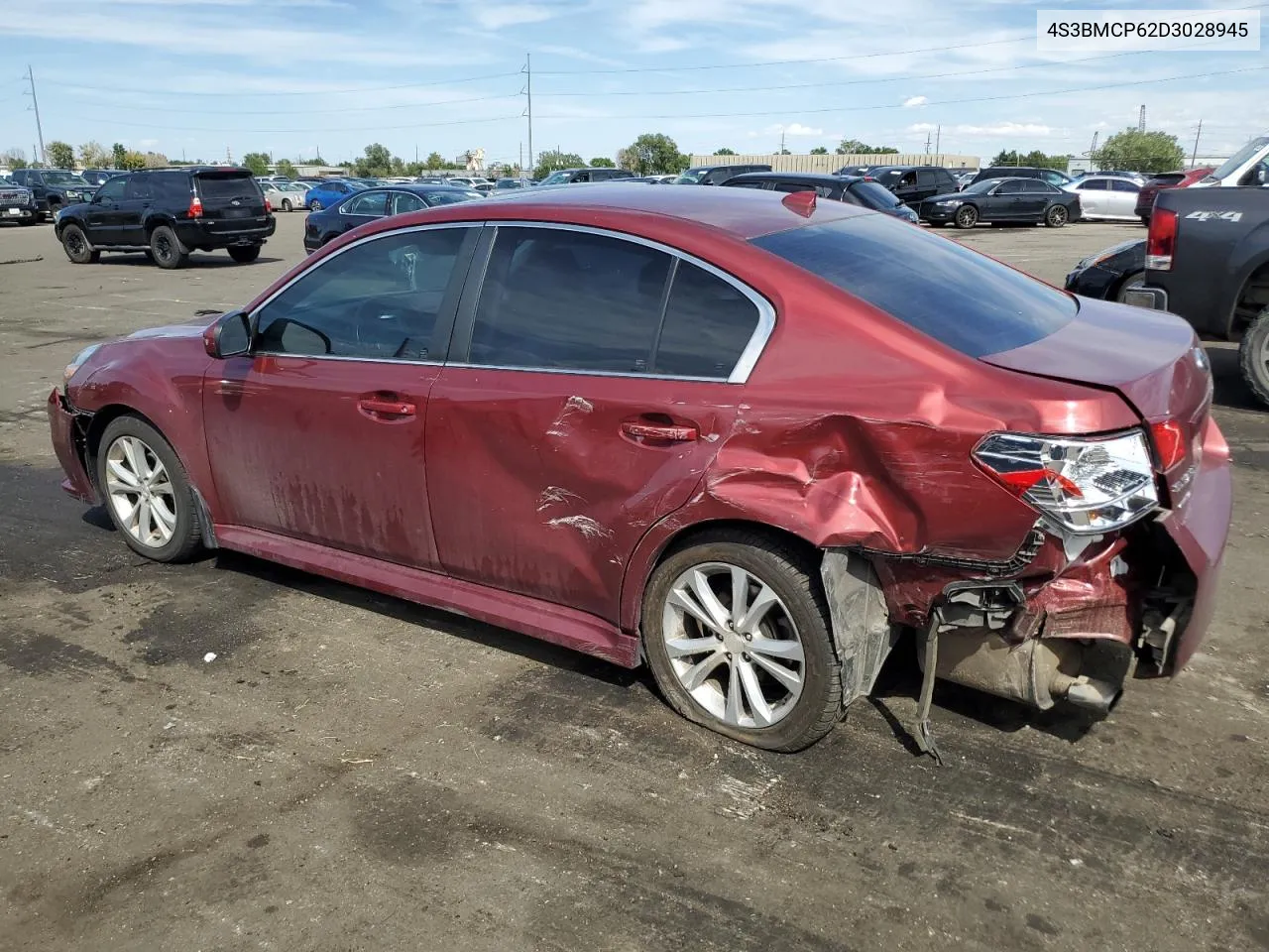 2013 Subaru Legacy 2.5I Limited VIN: 4S3BMCP62D3028945 Lot: 69431734