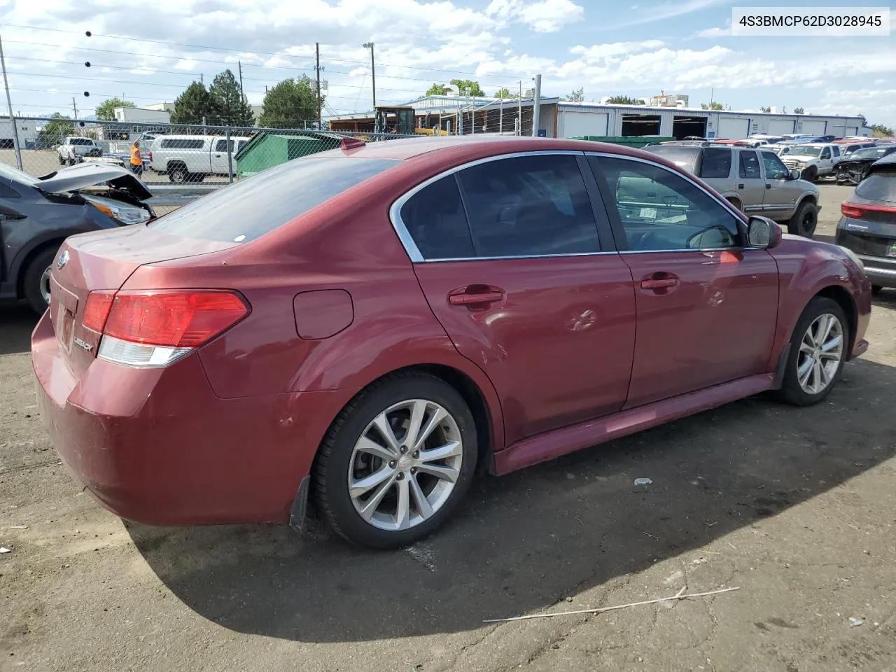 4S3BMCP62D3028945 2013 Subaru Legacy 2.5I Limited