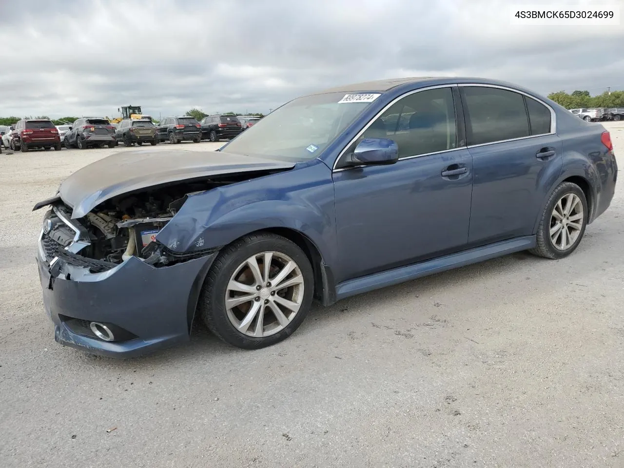 2013 Subaru Legacy 2.5I Limited VIN: 4S3BMCK65D3024699 Lot: 69978274