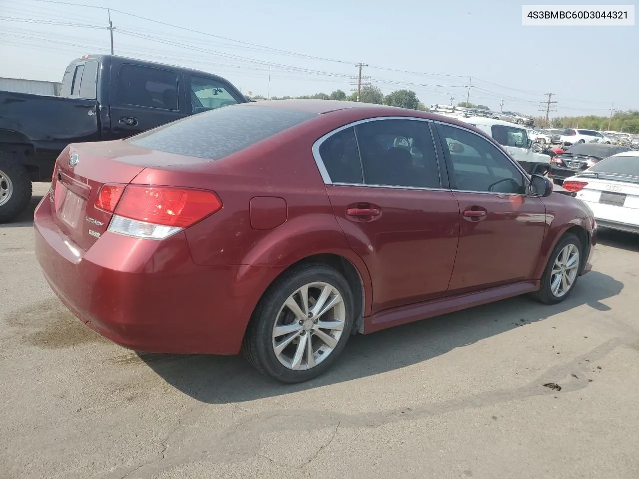 2013 Subaru Legacy 2.5I Premium VIN: 4S3BMBC60D3044321 Lot: 70224054