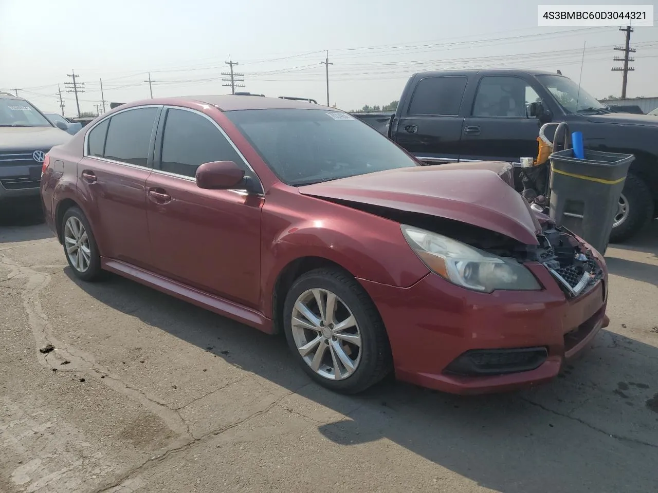 2013 Subaru Legacy 2.5I Premium VIN: 4S3BMBC60D3044321 Lot: 70224054