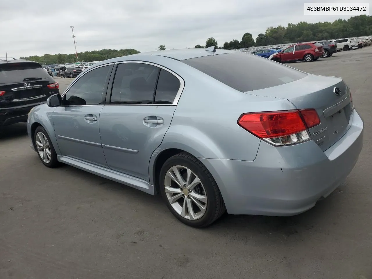 2013 Subaru Legacy 2.5I Limited VIN: 4S3BMBP61D3034472 Lot: 70365434