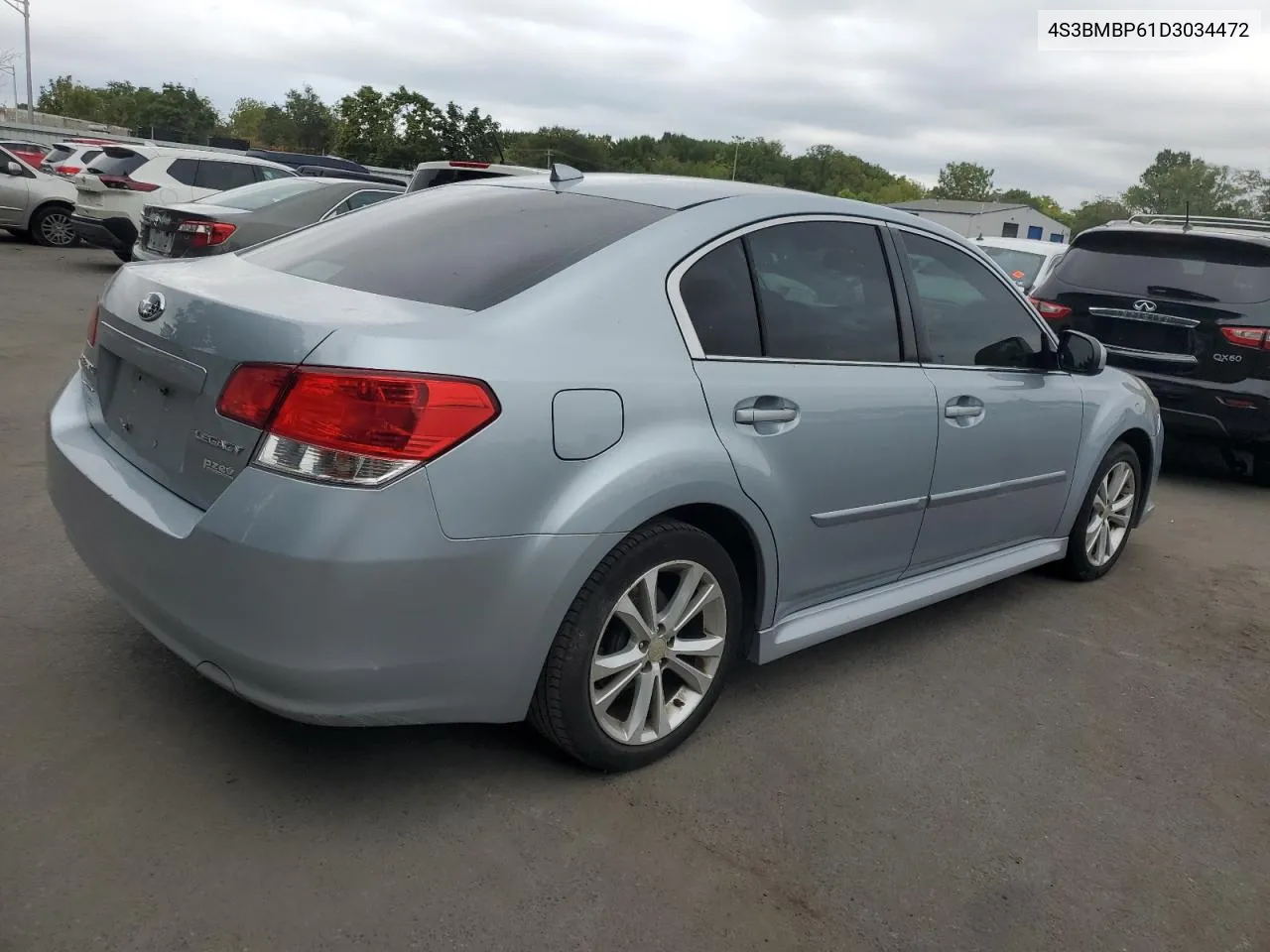 2013 Subaru Legacy 2.5I Limited VIN: 4S3BMBP61D3034472 Lot: 70365434