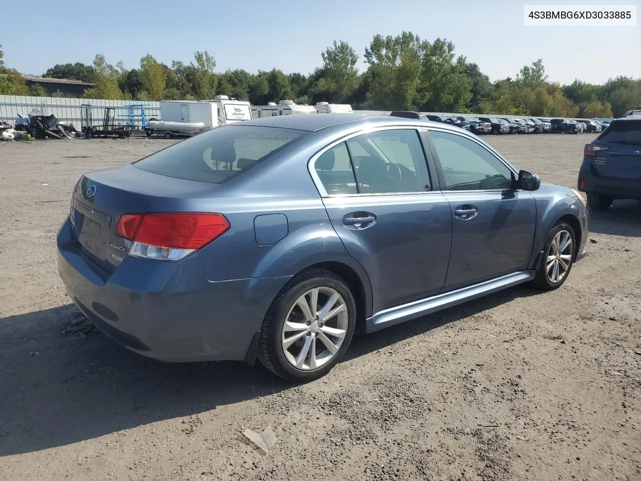 2013 Subaru Legacy 2.5I Premium VIN: 4S3BMBG6XD3033885 Lot: 71100734