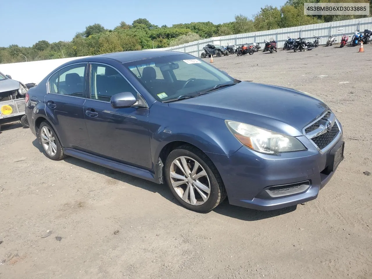 2013 Subaru Legacy 2.5I Premium VIN: 4S3BMBG6XD3033885 Lot: 71100734