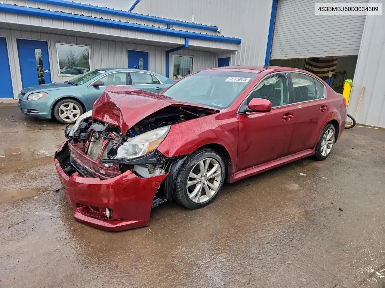 4S3BMBJ60D3034309 2013 Subaru Legacy 2.5I Limited