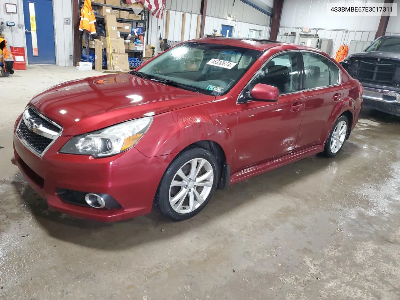 2014 Subaru Legacy 2.5I Premium VIN: 4S3BMBE67E3017311 Lot: 48300874