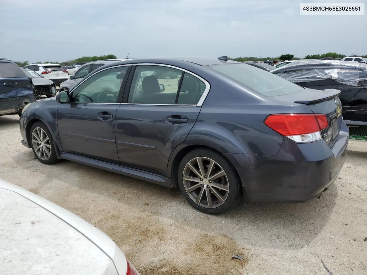 2014 Subaru Legacy 2.5I Sport VIN: 4S3BMCH68E3026651 Lot: 50960494