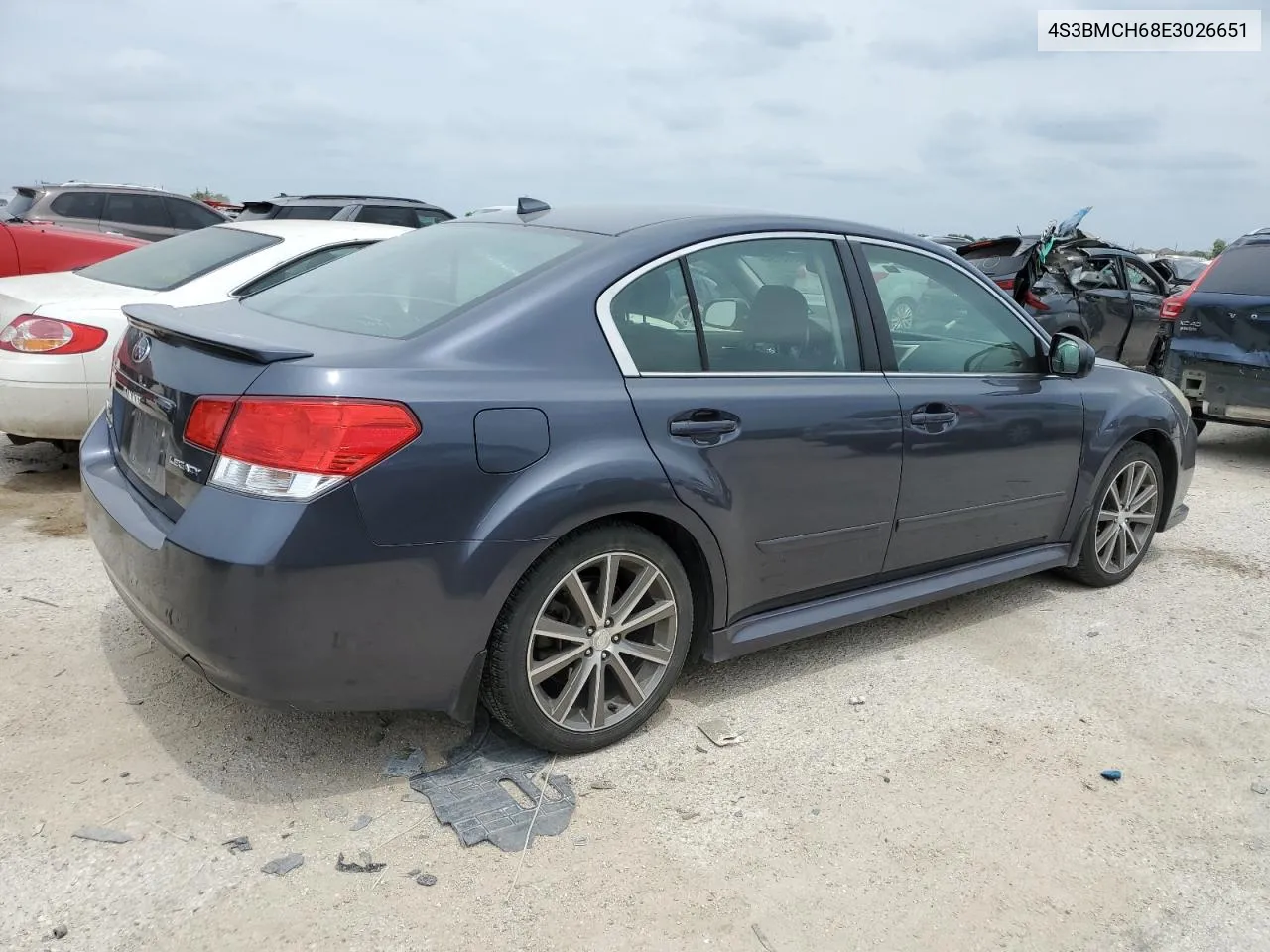 2014 Subaru Legacy 2.5I Sport VIN: 4S3BMCH68E3026651 Lot: 50960494