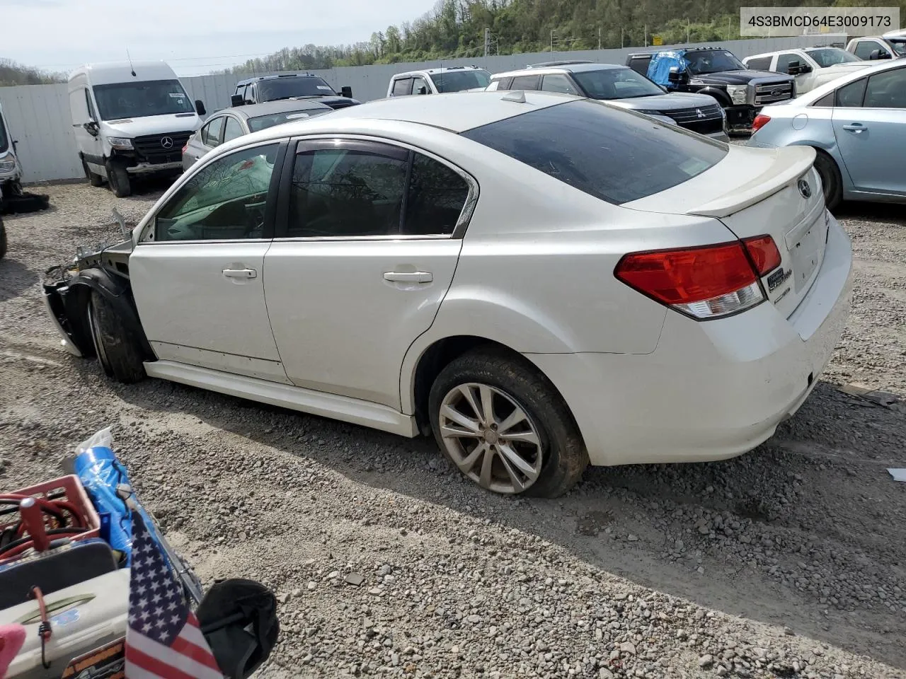 2014 Subaru Legacy 2.5I Premium VIN: 4S3BMCD64E3009173 Lot: 51077094