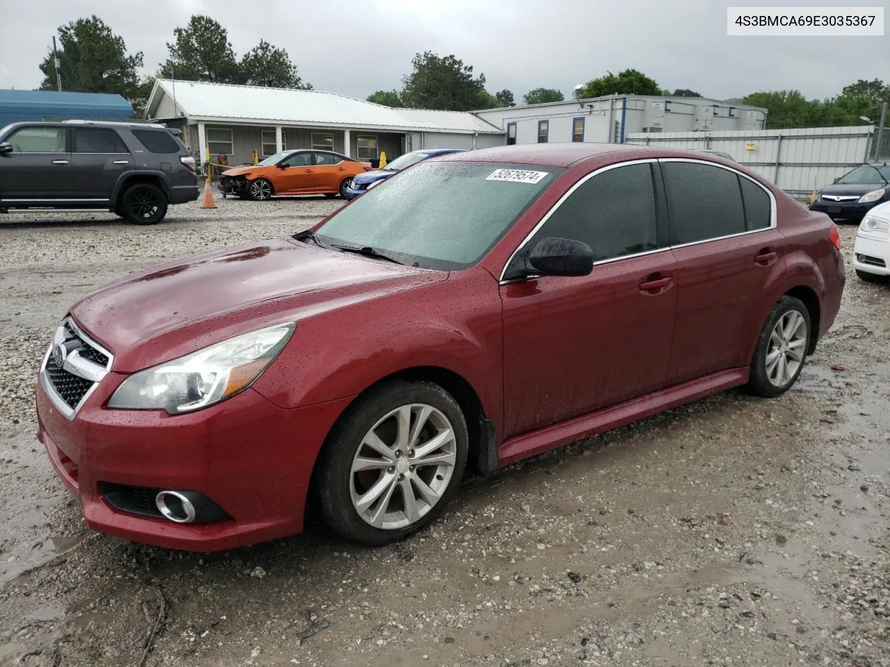 2014 Subaru Legacy 2.5I VIN: 4S3BMCA69E3035367 Lot: 52679574