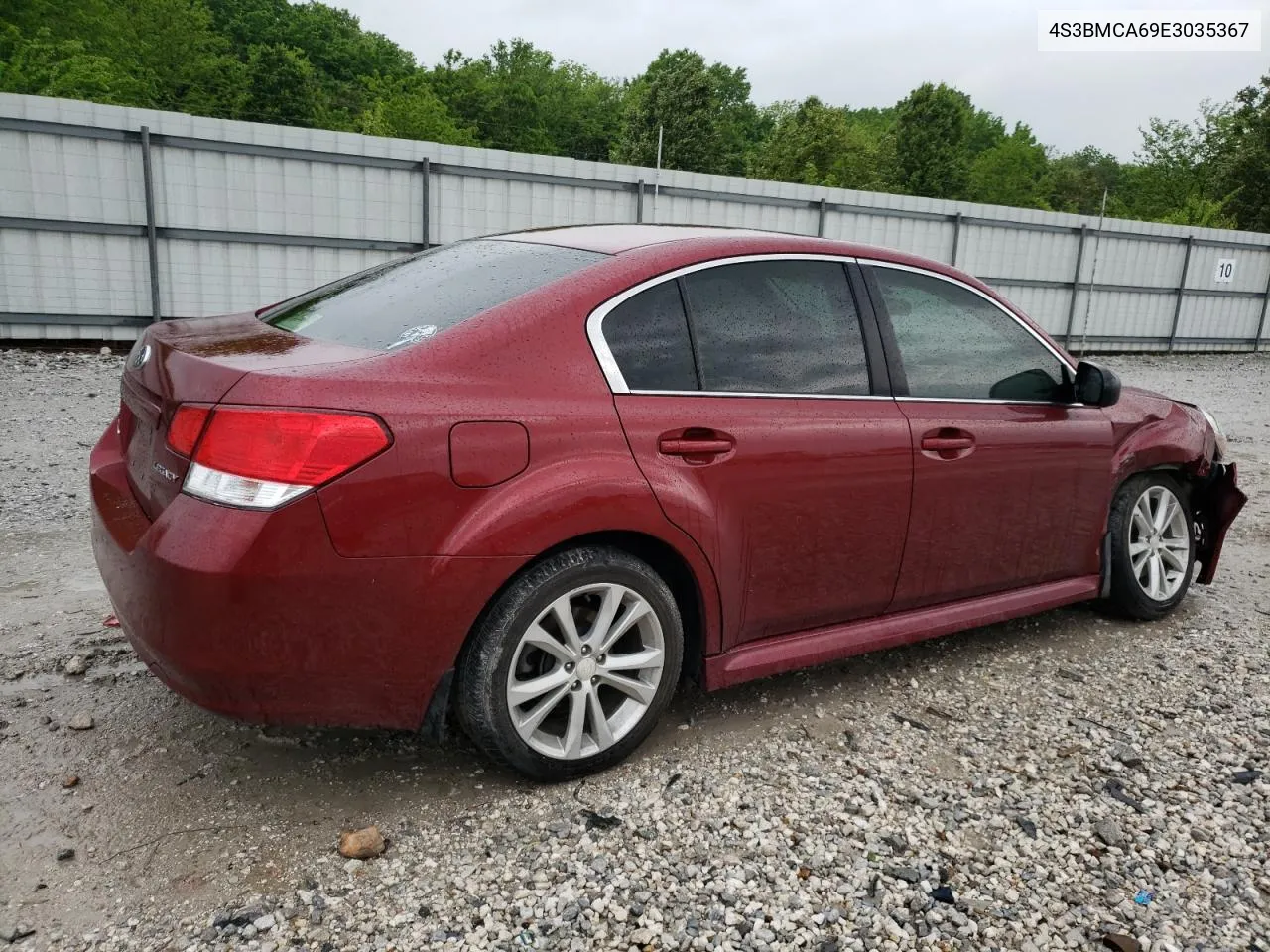 2014 Subaru Legacy 2.5I VIN: 4S3BMCA69E3035367 Lot: 52679574