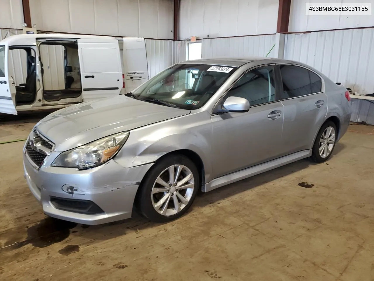 2014 Subaru Legacy 2.5I Premium VIN: 4S3BMBC68E3031155 Lot: 53592824