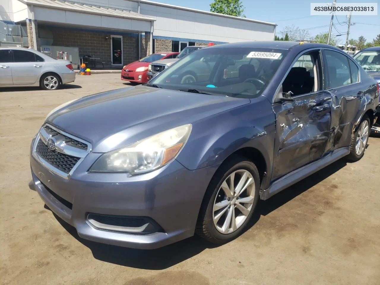 2014 Subaru Legacy 2.5I Premium VIN: 4S3BMBC68E3033813 Lot: 53595094