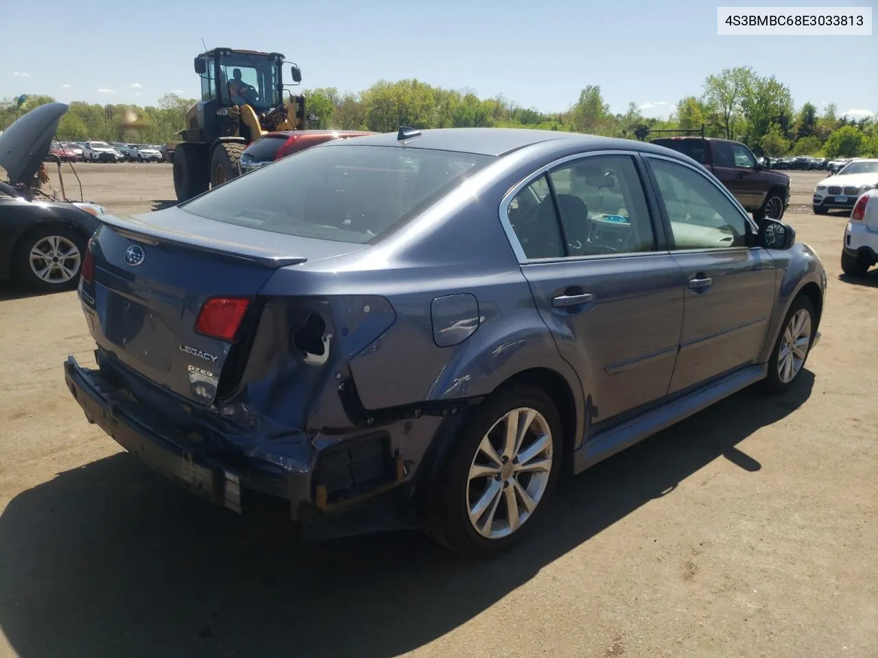 2014 Subaru Legacy 2.5I Premium VIN: 4S3BMBC68E3033813 Lot: 53595094