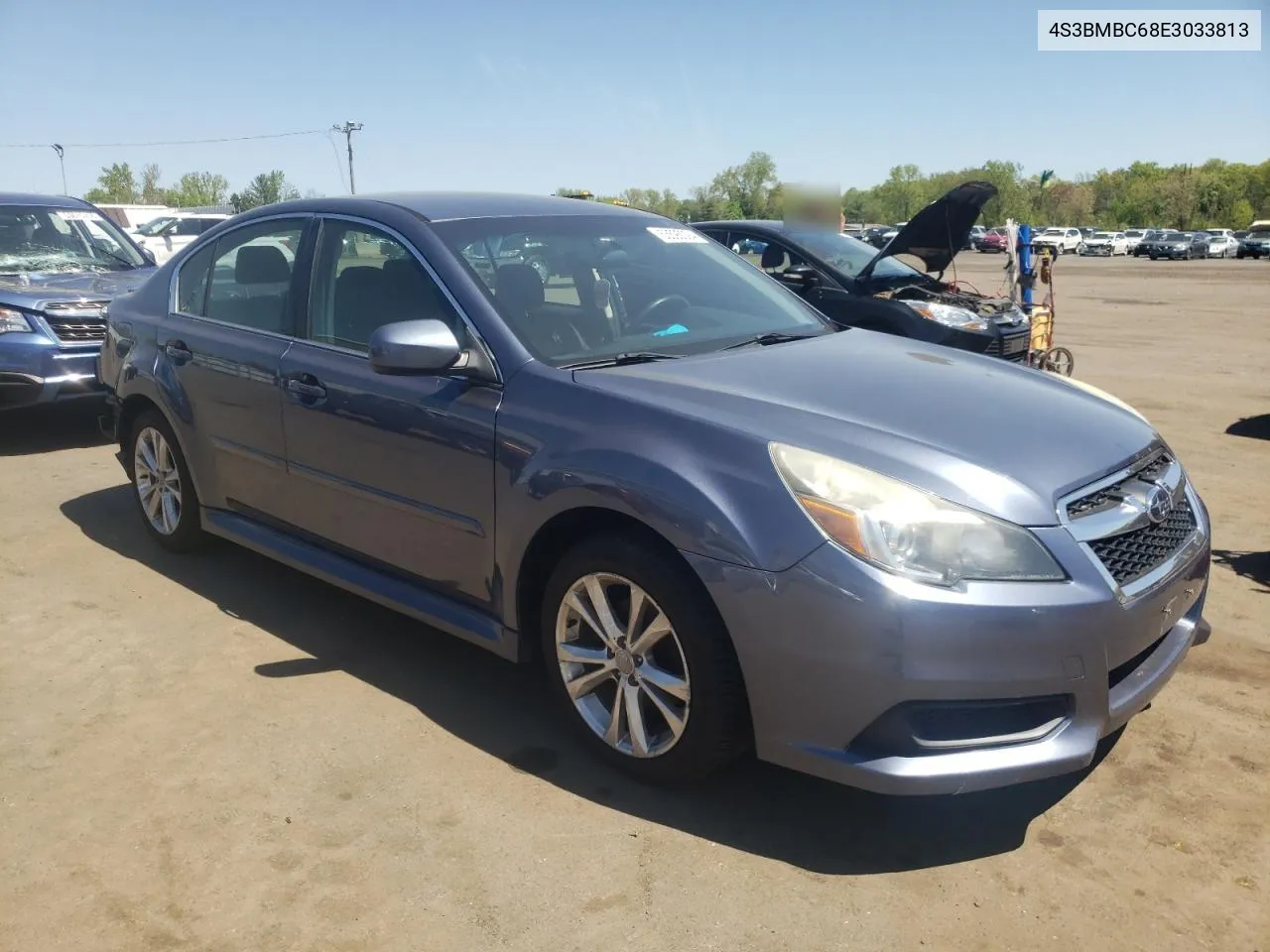 2014 Subaru Legacy 2.5I Premium VIN: 4S3BMBC68E3033813 Lot: 53595094