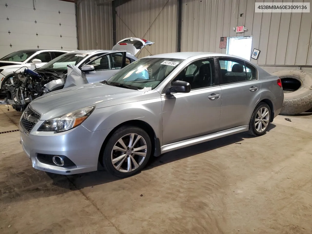 2014 Subaru Legacy 2.5I VIN: 4S3BMBA60E3009136 Lot: 54116784