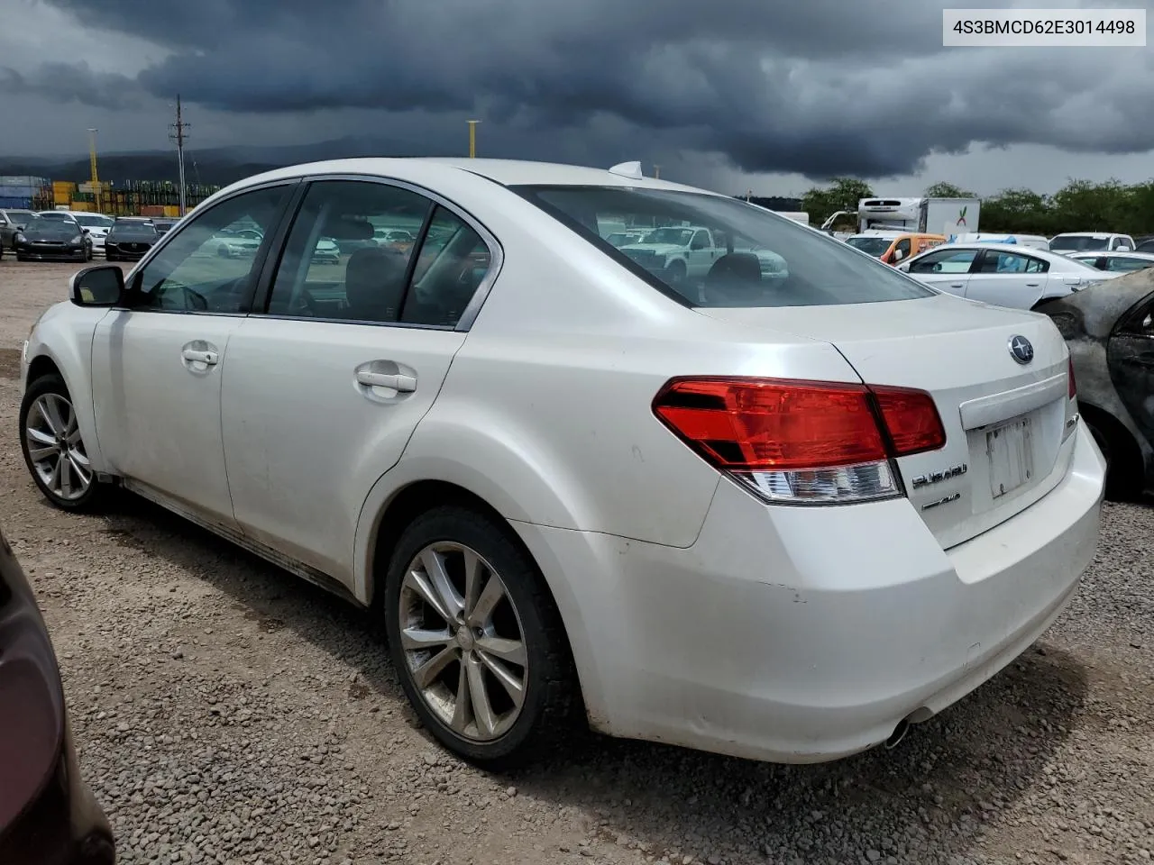 2014 Subaru Legacy 2.5I Premium VIN: 4S3BMCD62E3014498 Lot: 54489384