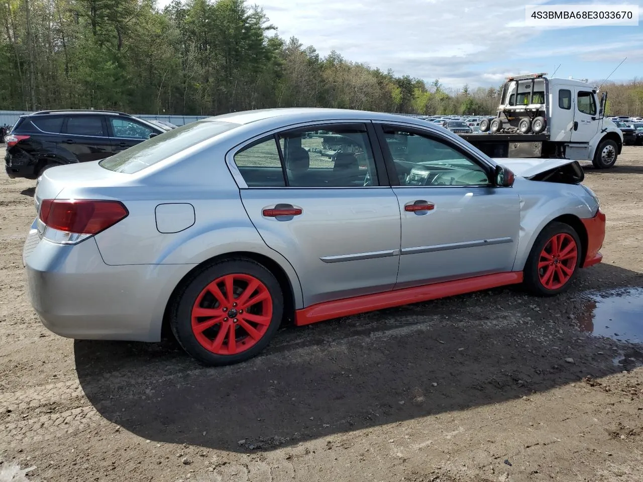 2014 Subaru Legacy 2.5I VIN: 4S3BMBA68E3033670 Lot: 54498284