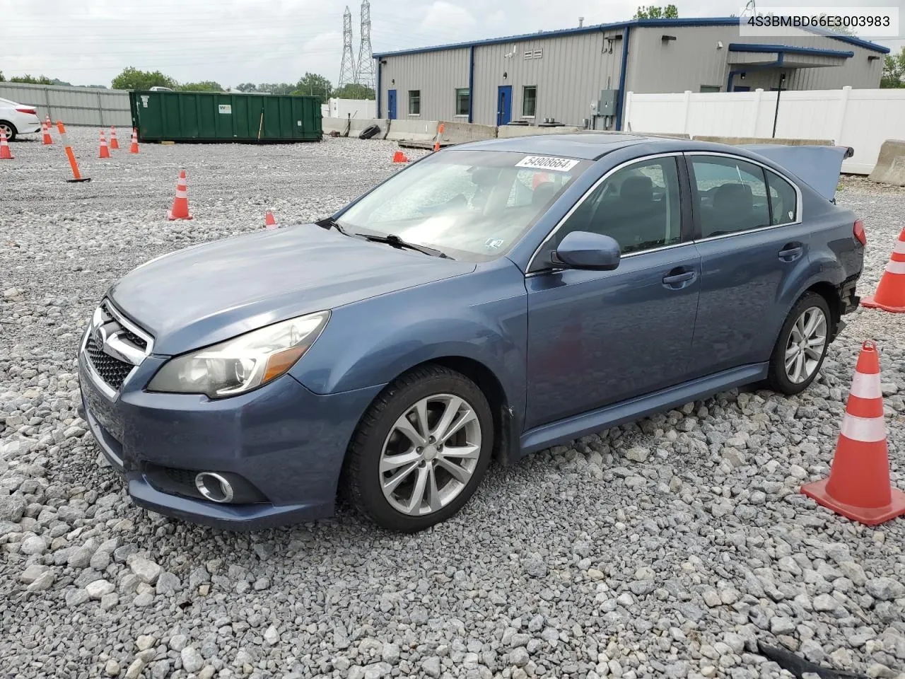 2014 Subaru Legacy 2.5I Premium VIN: 4S3BMBD66E3003983 Lot: 54908664