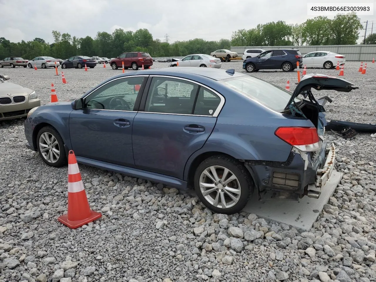 2014 Subaru Legacy 2.5I Premium VIN: 4S3BMBD66E3003983 Lot: 54908664