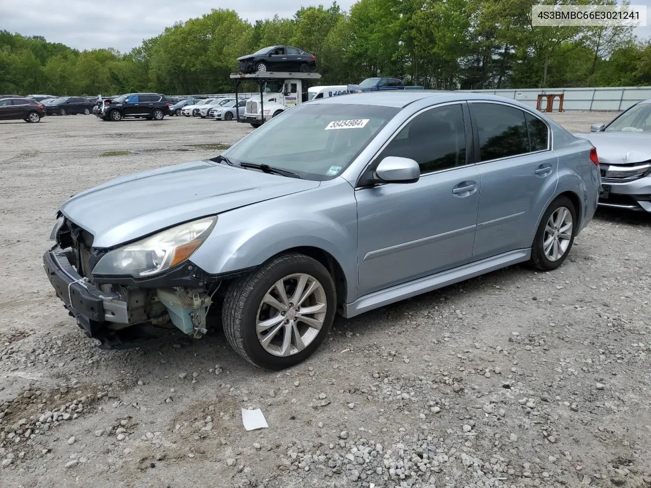 2014 Subaru Legacy 2.5I Premium VIN: 4S3BMBC66E3021241 Lot: 55454984