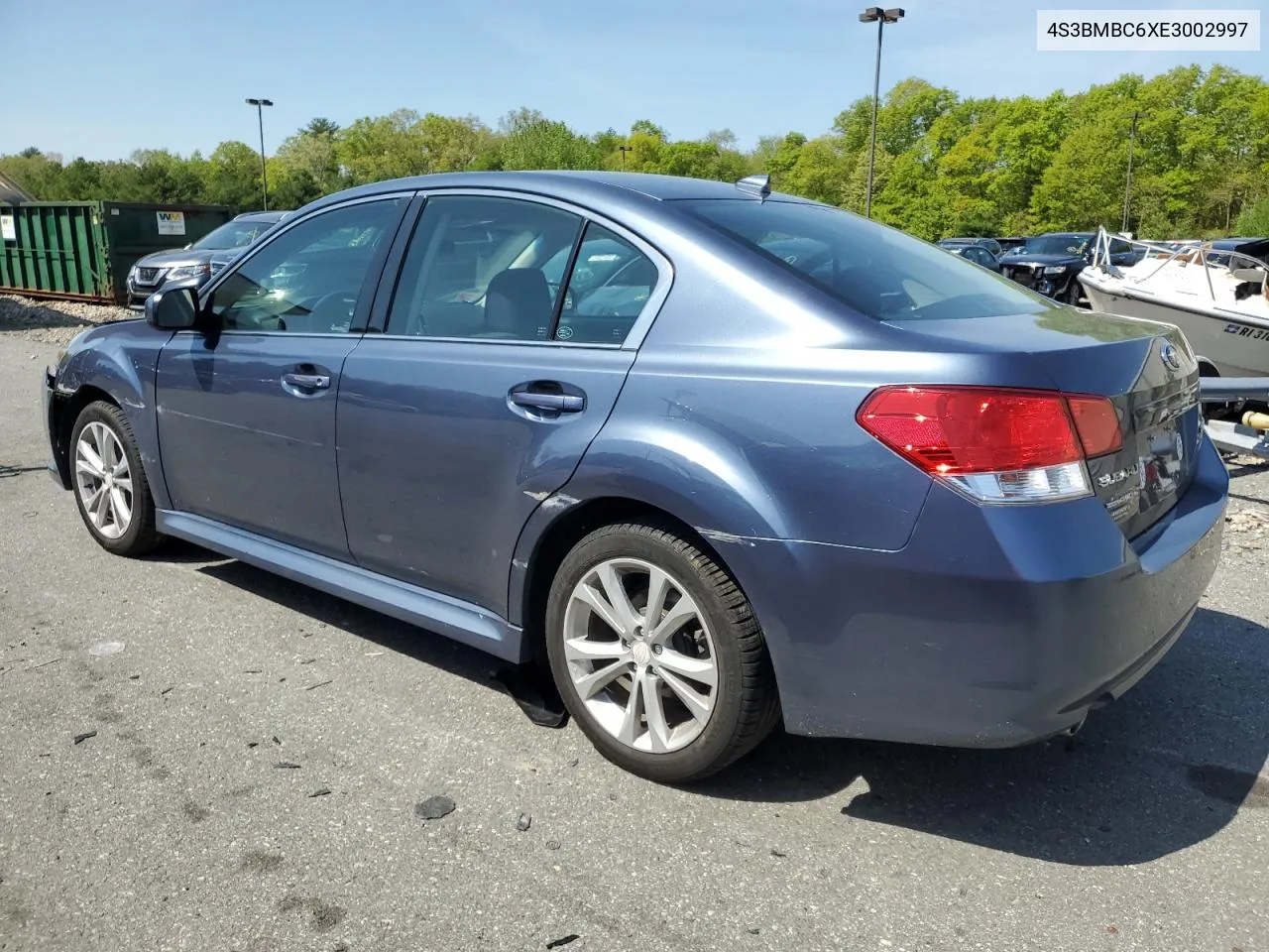 2014 Subaru Legacy 2.5I Premium VIN: 4S3BMBC6XE3002997 Lot: 55655944