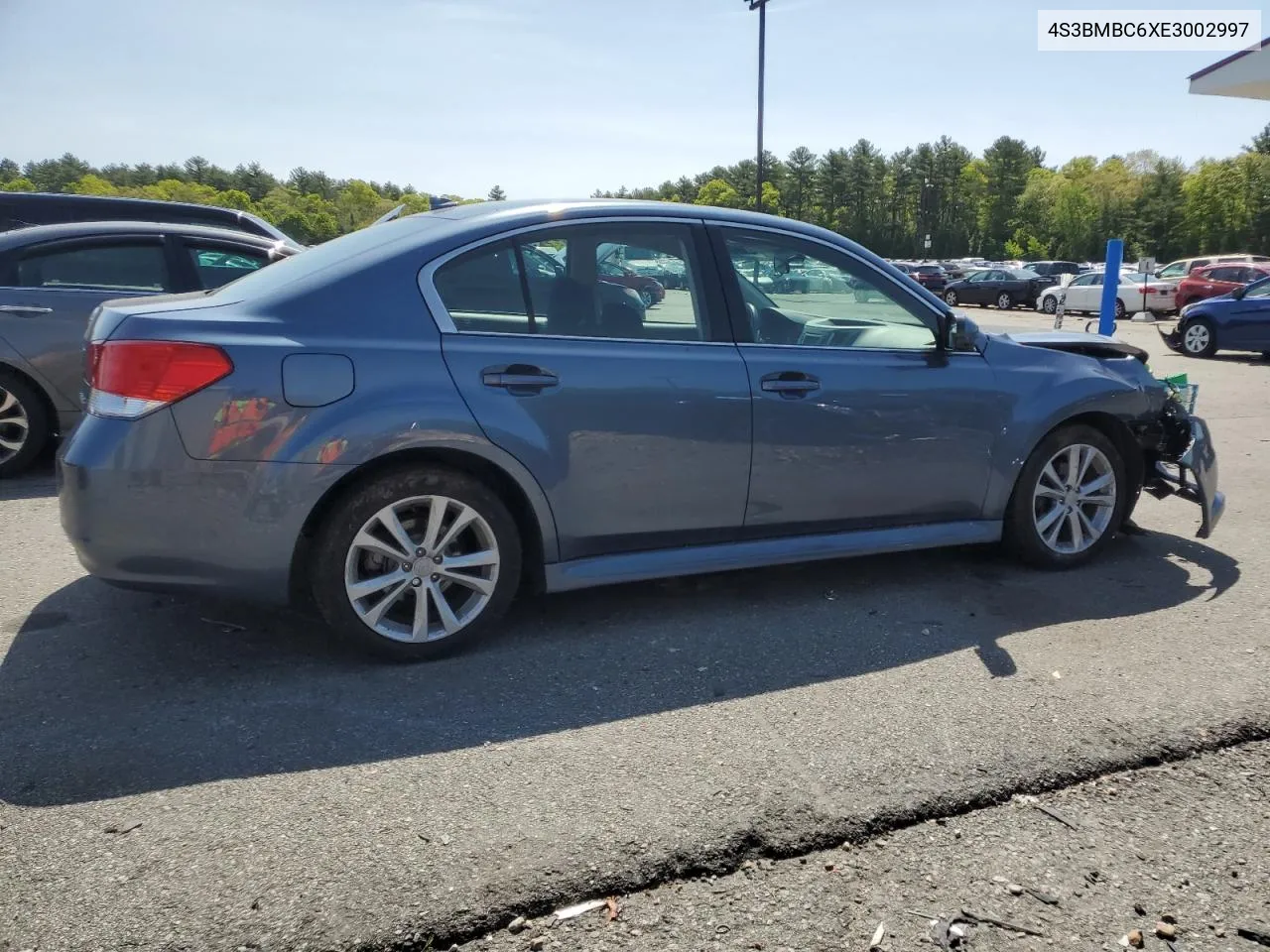 2014 Subaru Legacy 2.5I Premium VIN: 4S3BMBC6XE3002997 Lot: 55655944