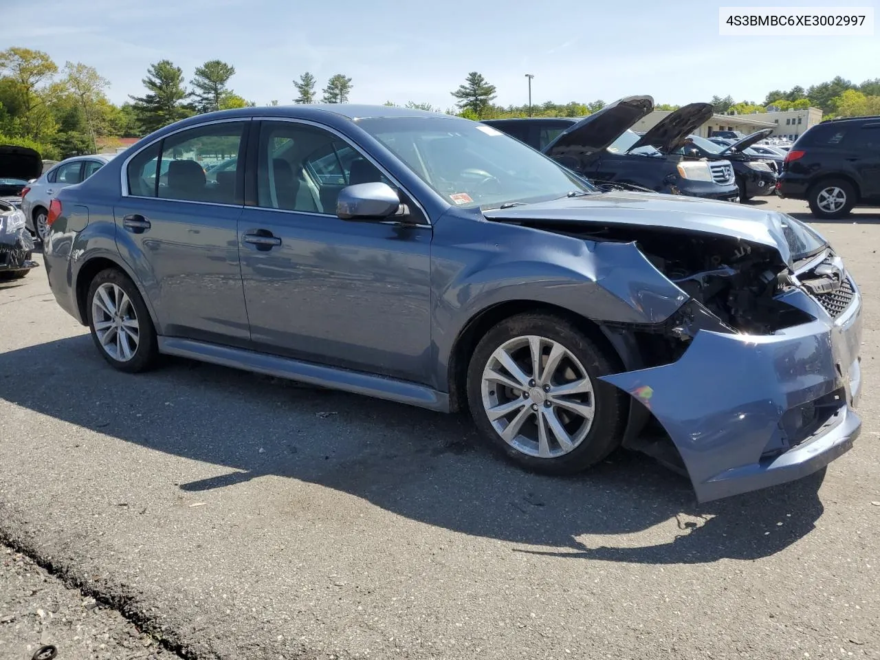 2014 Subaru Legacy 2.5I Premium VIN: 4S3BMBC6XE3002997 Lot: 55655944