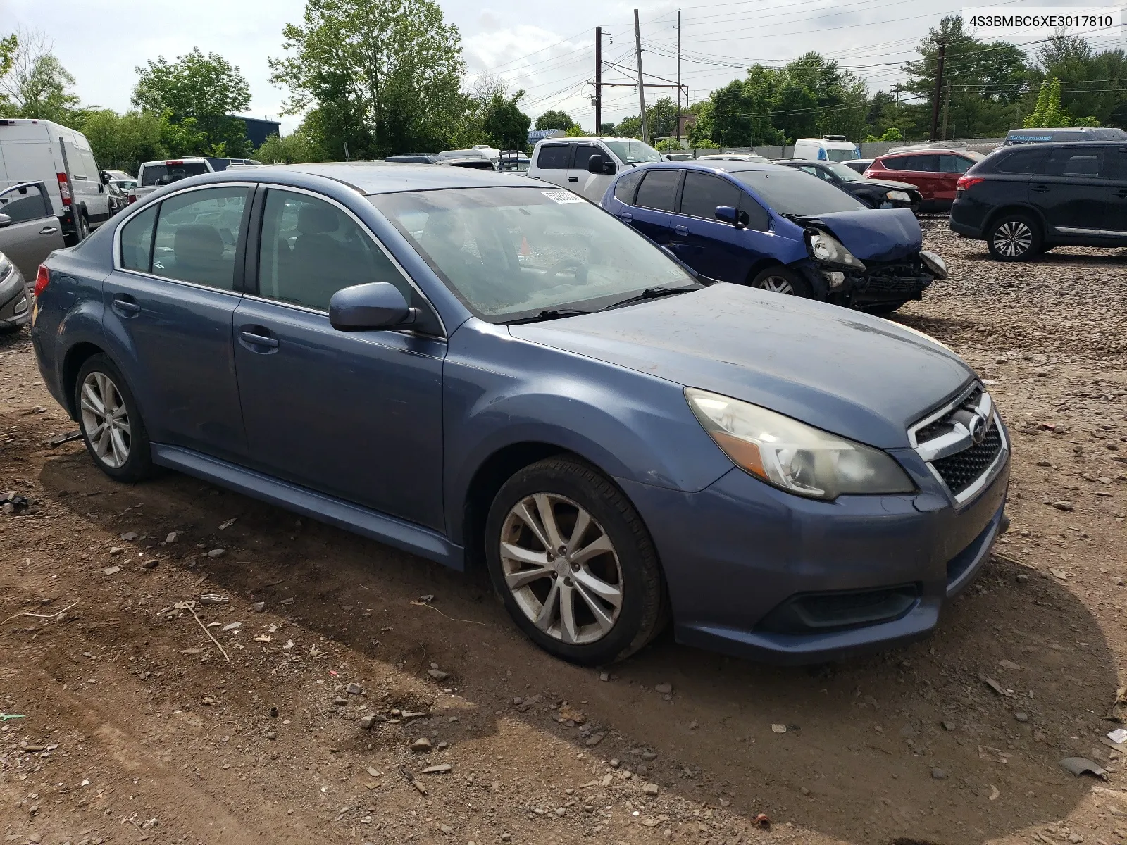 2014 Subaru Legacy 2.5I Premium VIN: 4S3BMBC6XE3017810 Lot: 55935234