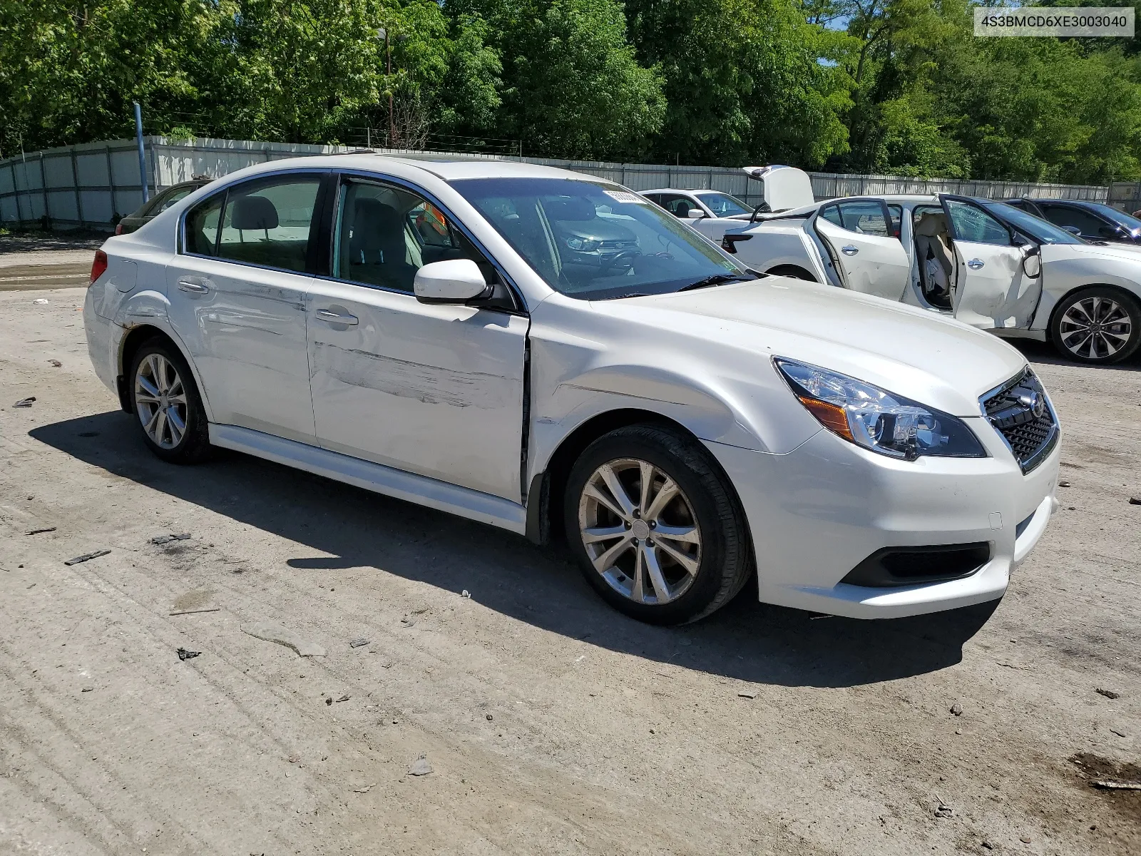 2014 Subaru Legacy 2.5I Premium VIN: 4S3BMCD6XE3003040 Lot: 56883664