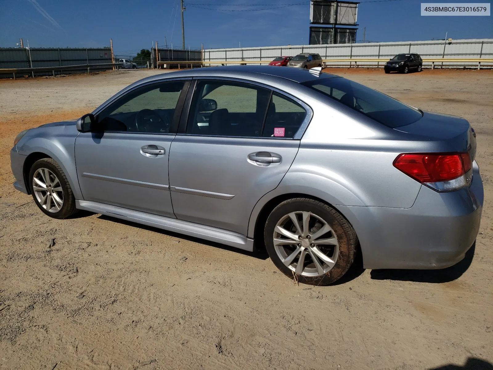 2014 Subaru Legacy 2.5I Premium VIN: 4S3BMBC67E3016579 Lot: 59627174