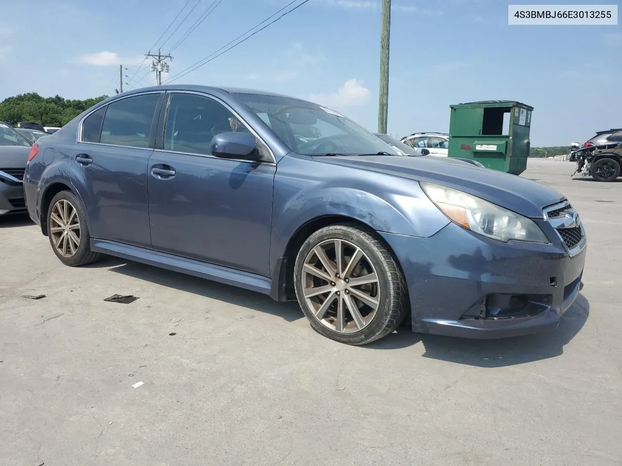 2011 Subaru Legacy 2.5I Sport VIN: 4S3BMBJ66E3013255 Lot: 60108984