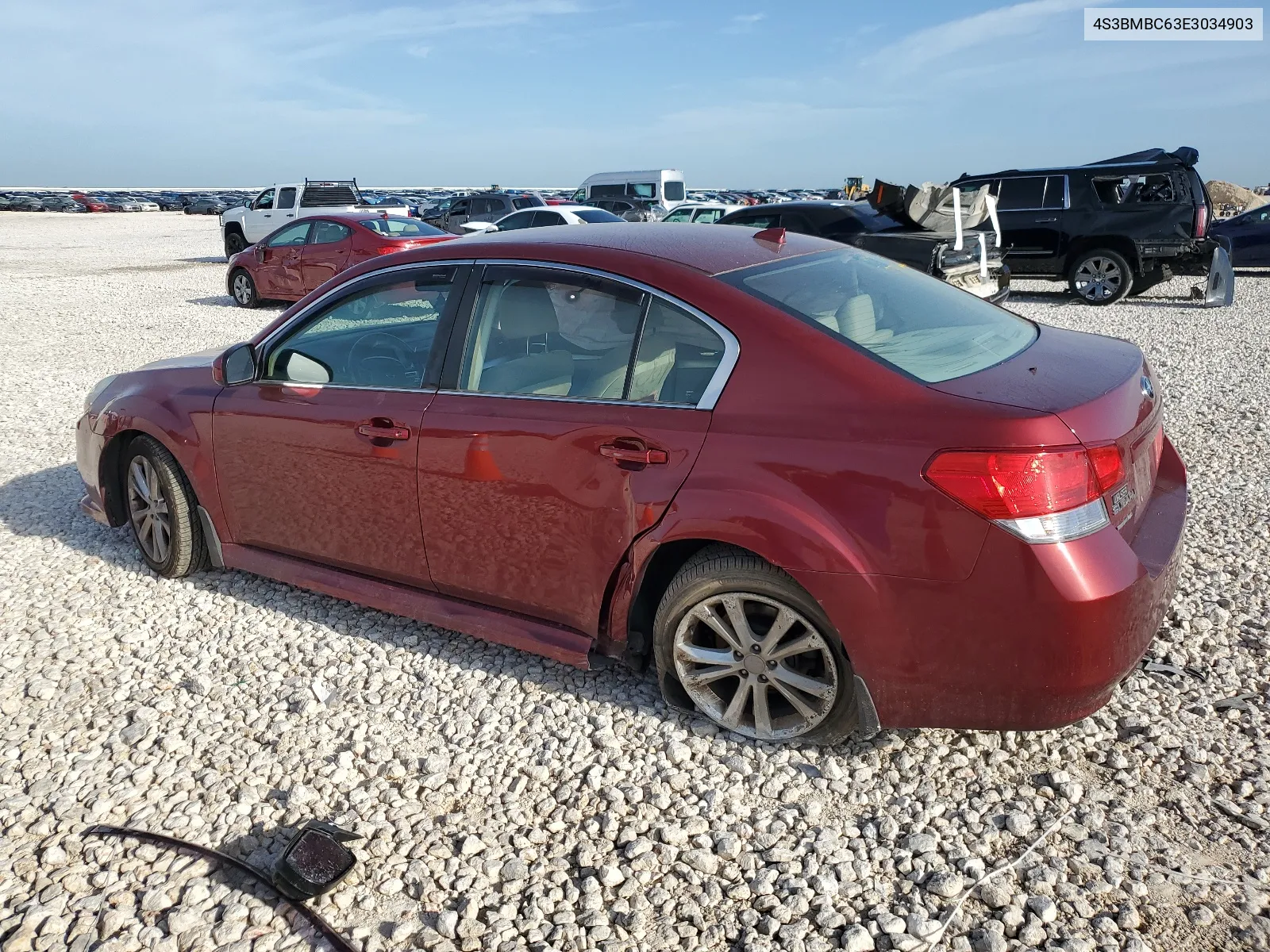 2014 Subaru Legacy 2.5I Premium VIN: 4S3BMBC63E3034903 Lot: 60865364