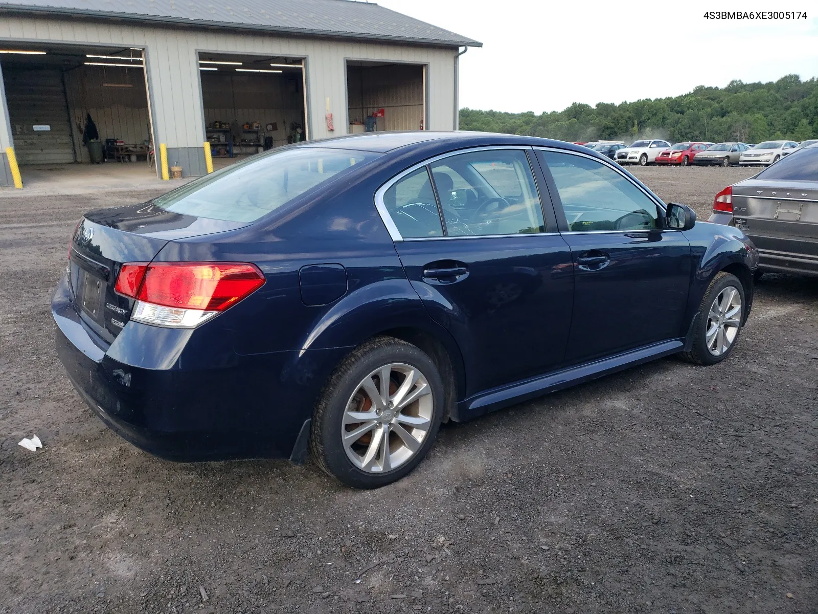 2014 Subaru Legacy 2.5I VIN: 4S3BMBA6XE3005174 Lot: 61442734