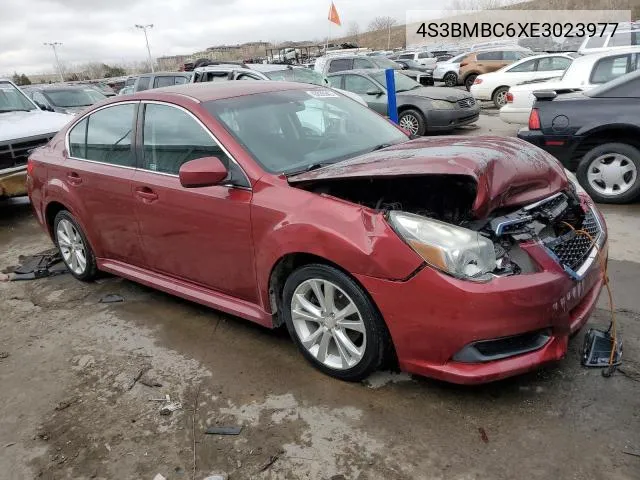 2014 Subaru Legacy 2.5I Premium VIN: 4S3BMBC6XE3023977 Lot: 61519904