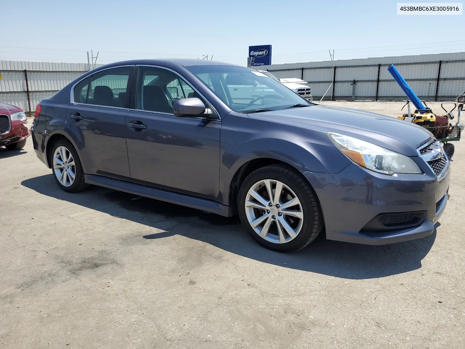 2014 Subaru Legacy 2.5I Premium VIN: 4S3BMBC6XE3005916 Lot: 62263884