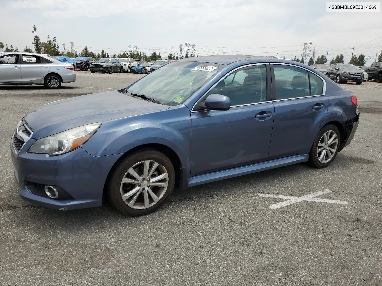 4S3BMBL69E3014669 2014 Subaru Legacy 2.5I Limited