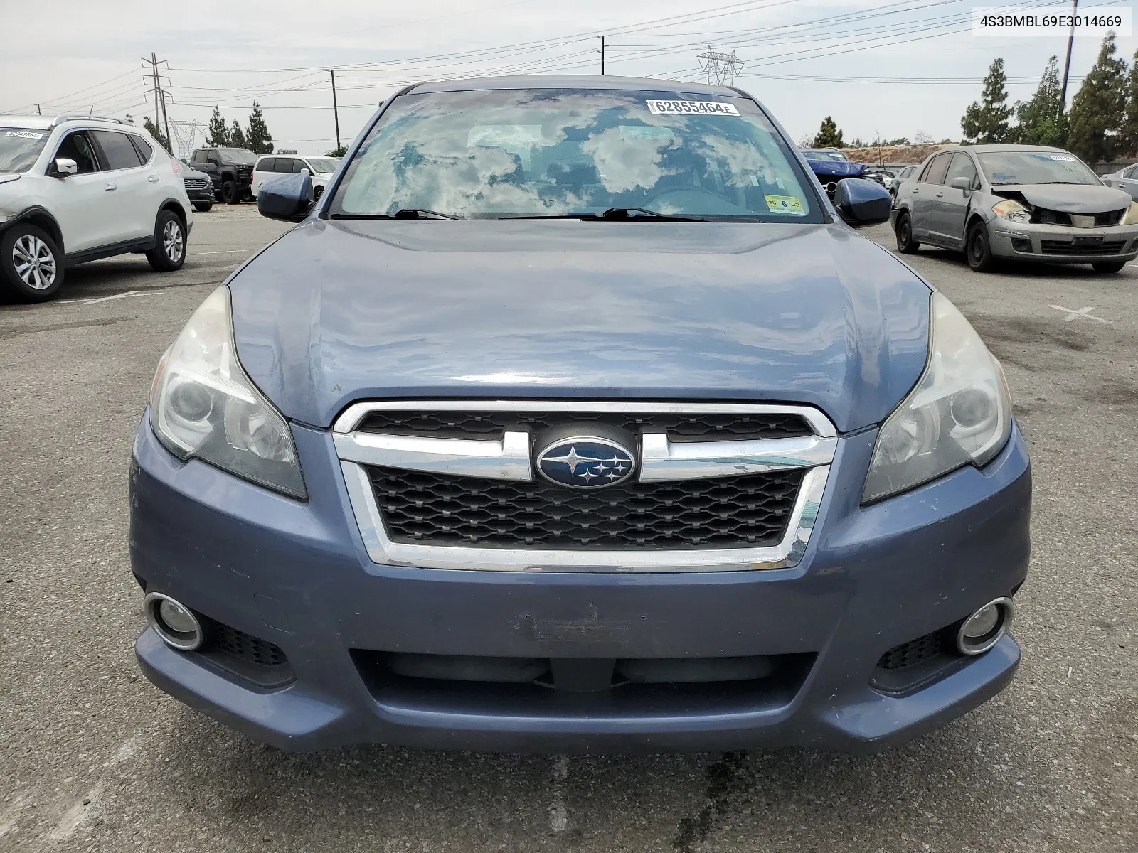 2014 Subaru Legacy 2.5I Limited VIN: 4S3BMBL69E3014669 Lot: 62855464