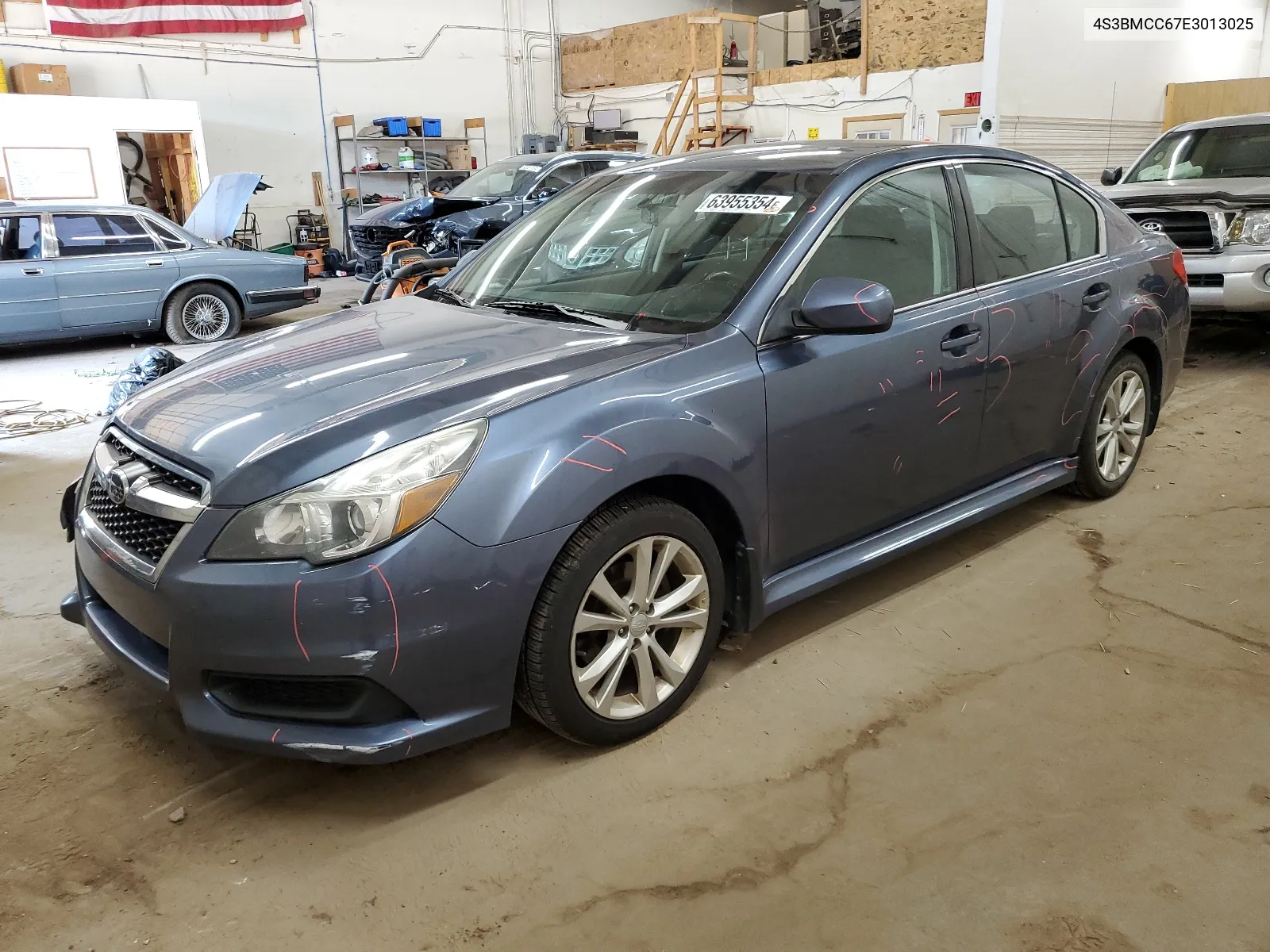 4S3BMCC67E3013025 2014 Subaru Legacy 2.5I Premium