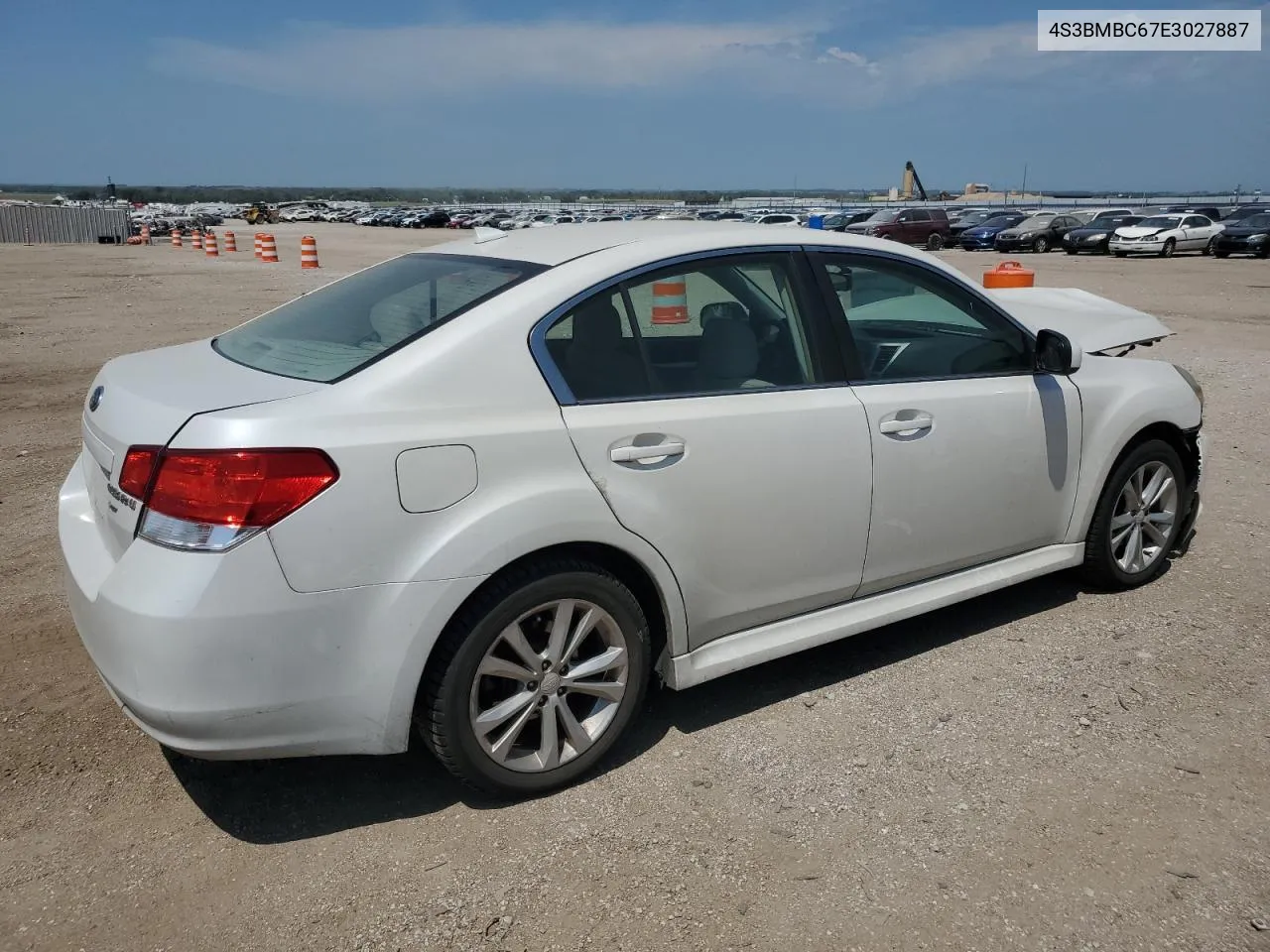 2014 Subaru Legacy 2.5I Premium VIN: 4S3BMBC67E3027887 Lot: 64782154