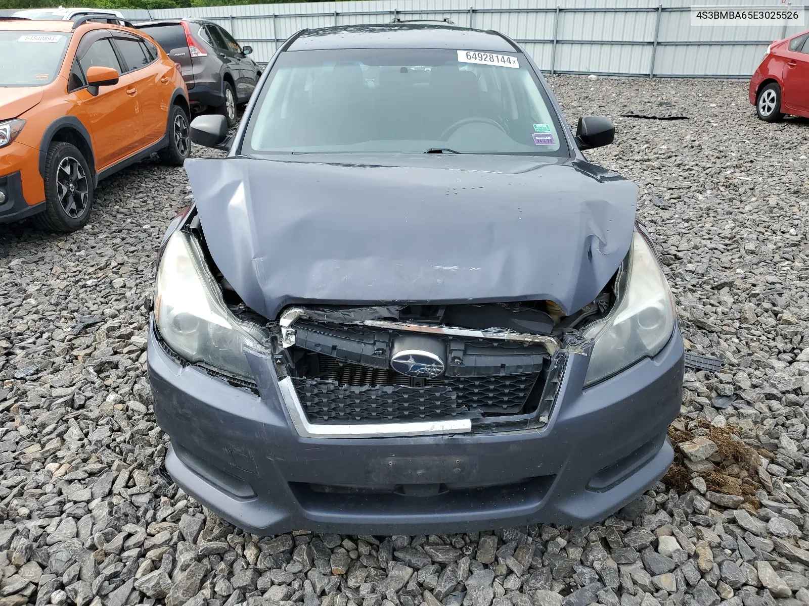 2014 Subaru Legacy 2.5I VIN: 4S3BMBA65E3025526 Lot: 64928144