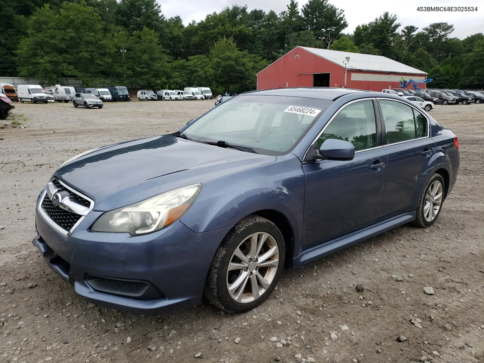 2014 Subaru Legacy 2.5I Premium VIN: 4S3BMBC68E3025534 Lot: 65468224