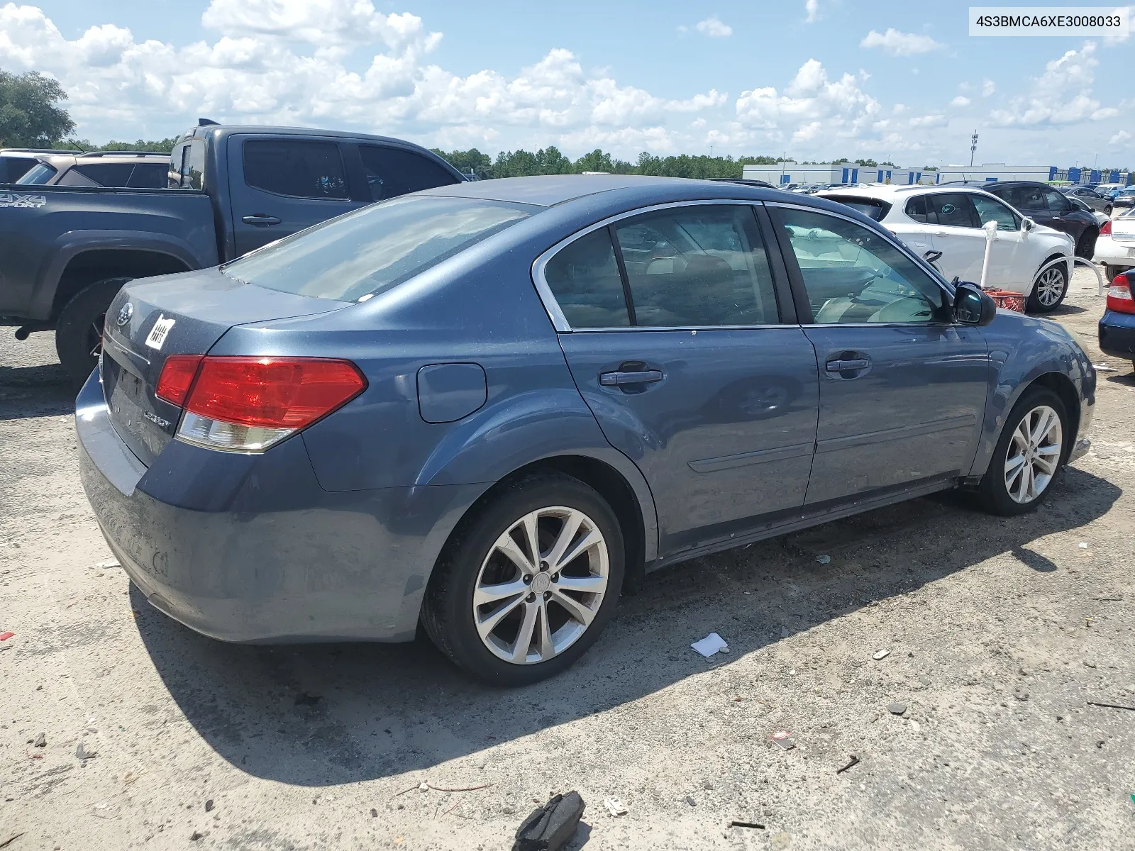 2014 Subaru Legacy 2.5I VIN: 4S3BMCA6XE3008033 Lot: 65584024