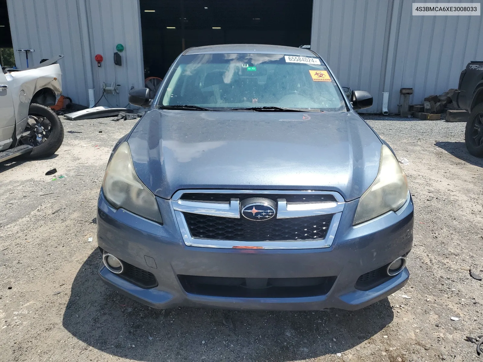 2014 Subaru Legacy 2.5I VIN: 4S3BMCA6XE3008033 Lot: 65584024