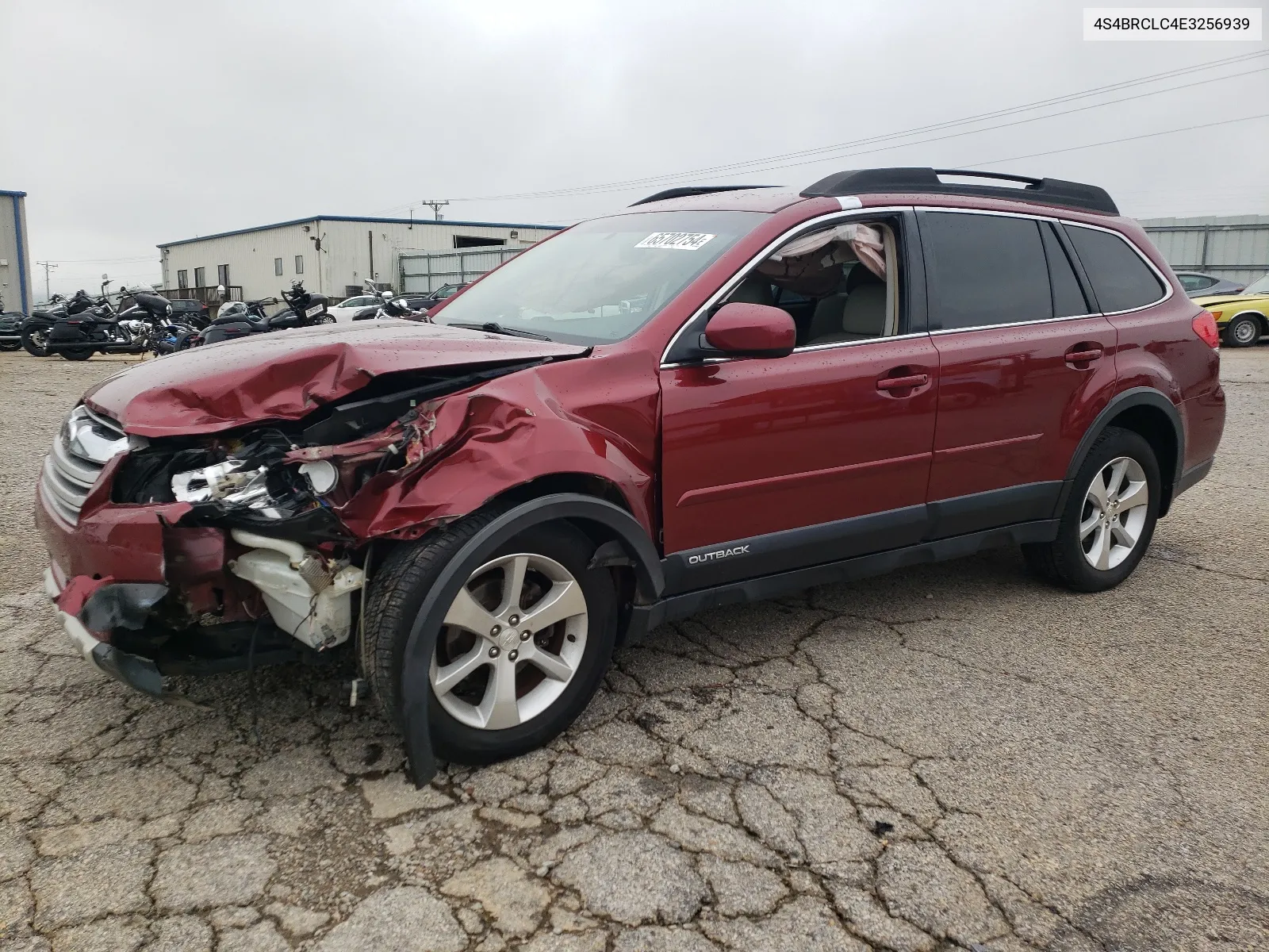 2014 Subaru Outback 2.5I Limited VIN: 4S4BRCLC4E3256939 Lot: 65702754